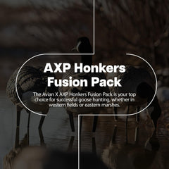 Avian-X AXP Honkers Fusion Pack flocked-head decoy highlights tactile realism and durable heads