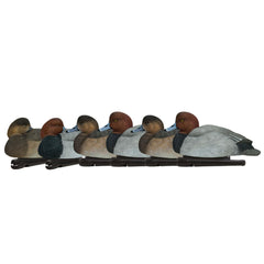 Avian-X Canvasback open-water decoy in natural stance for attracting divers.