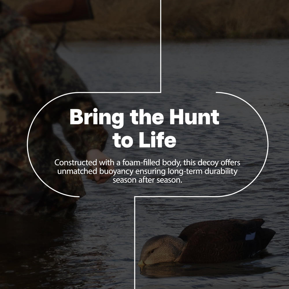 Avian-X durable foam duck decoy designed for long sessions