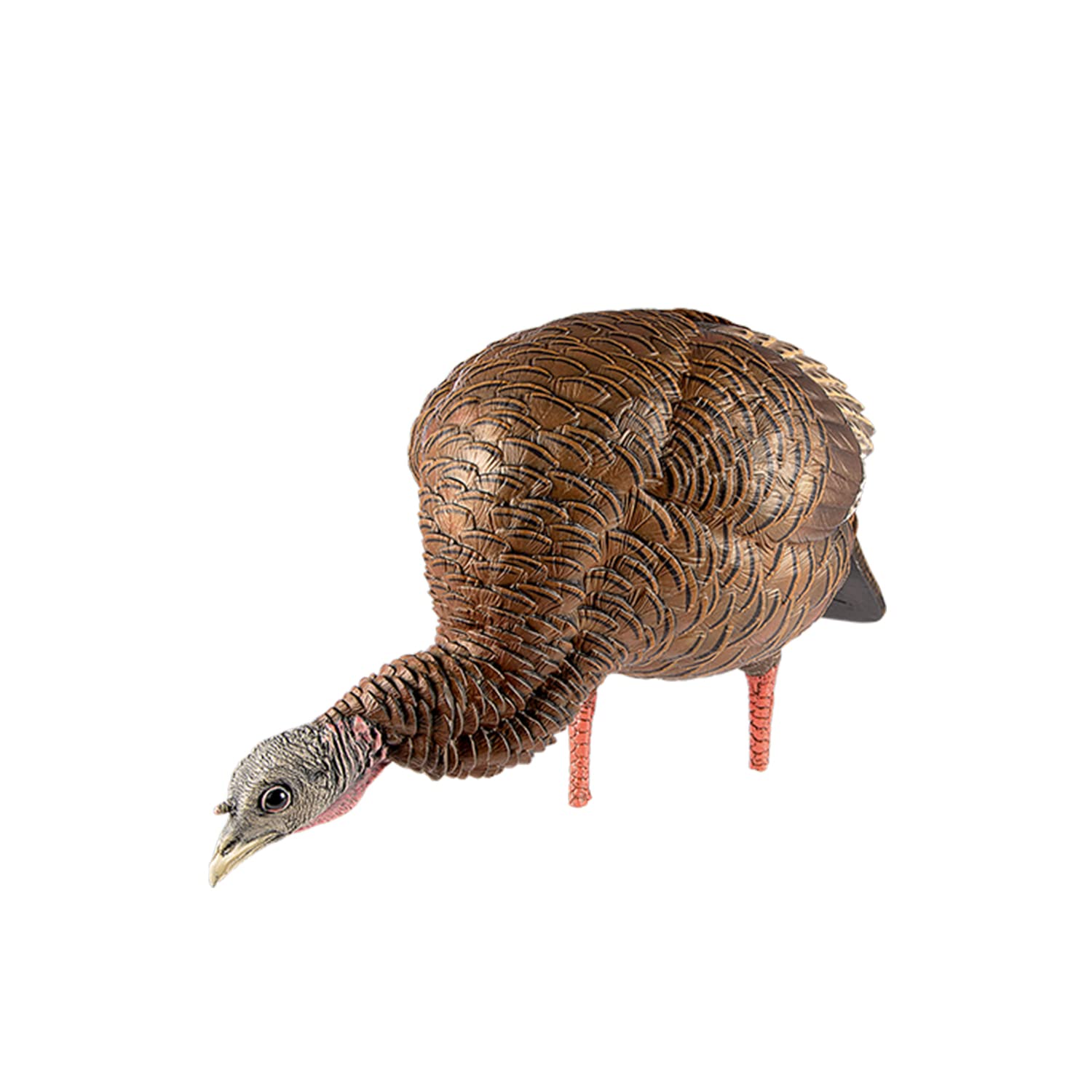 Avian-X HDR Feeding Hen turkey decoy side profile showing relaxed feeding pose