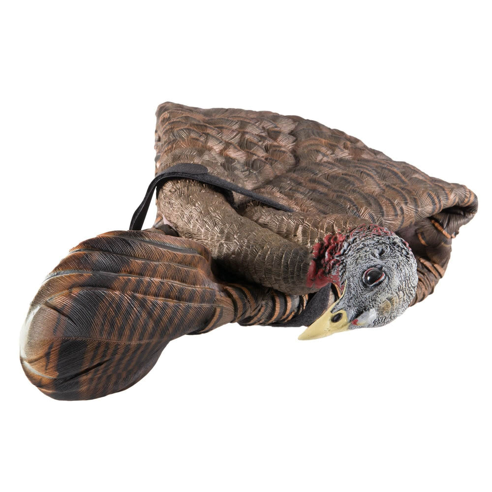 AVIAN-X LCD Breeder Hen decoy with collapsible stake for quick setup.