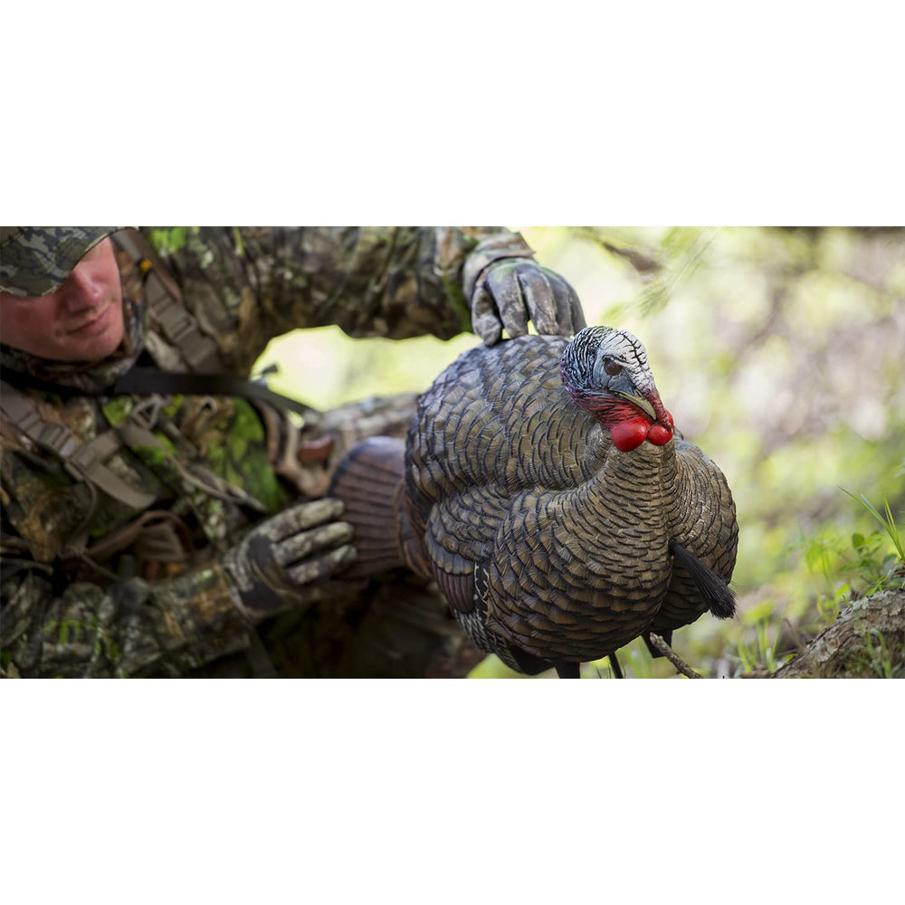 Avian-X LCD carry bag and stake enable easy transport and quick setup