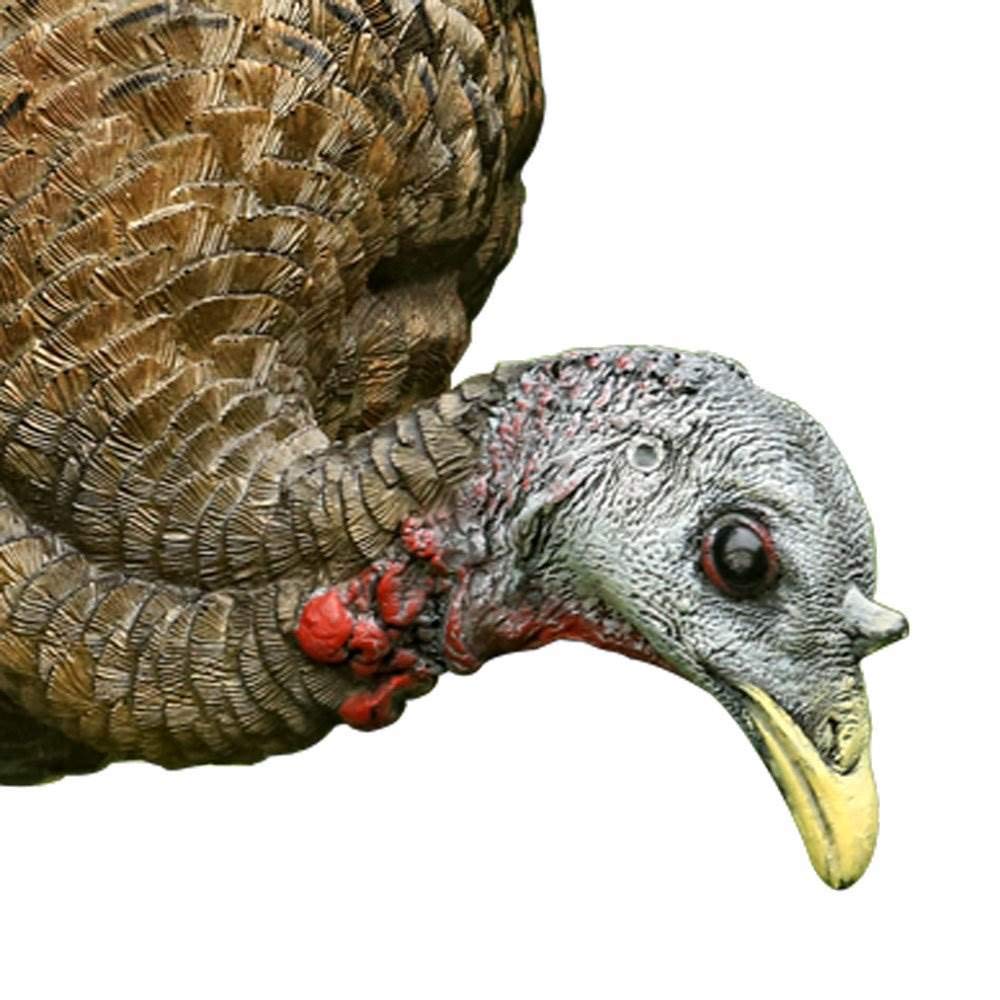 Avian-X LCD Feeder Hen Decoy carry bag and stake for easy transport and quick field setup.