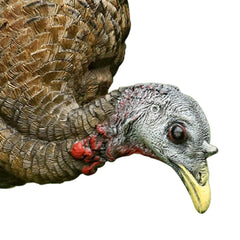 Avian-X LCD Feeder Hen Decoy carry bag and stake for easy transport and quick field setup.