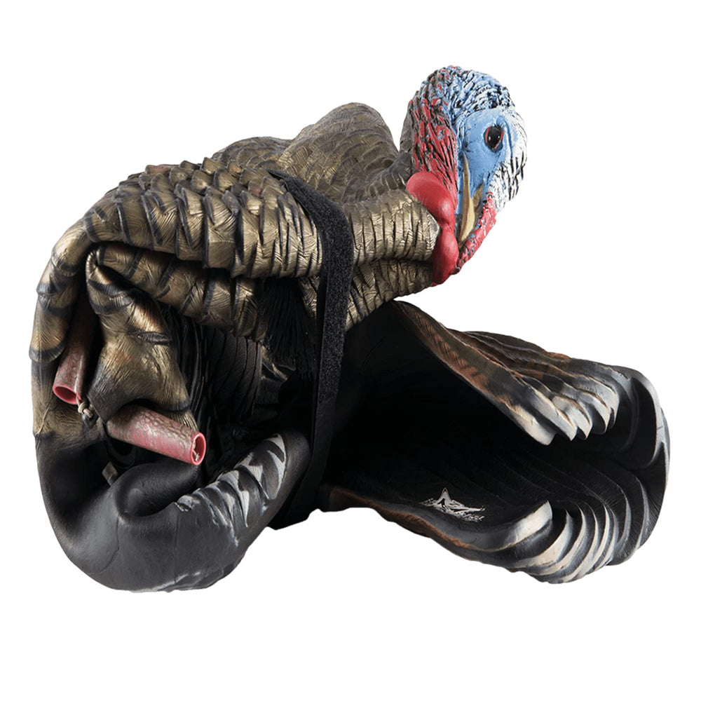 Avian-X LCD Half-Strut Jake subdominant head emphasizes natural gobbler testing behavior