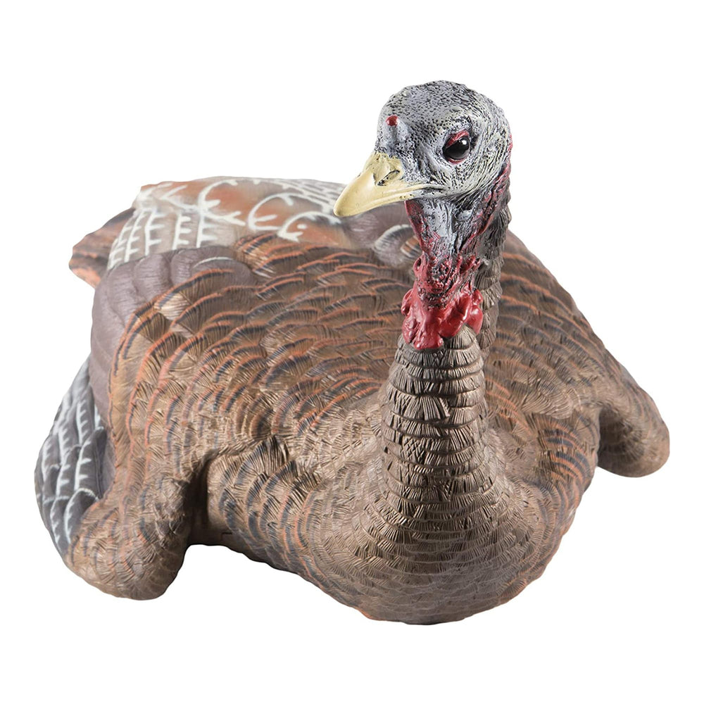 Avian-X LCD Laydown Hen stake assembly enables fast, quiet field setup.