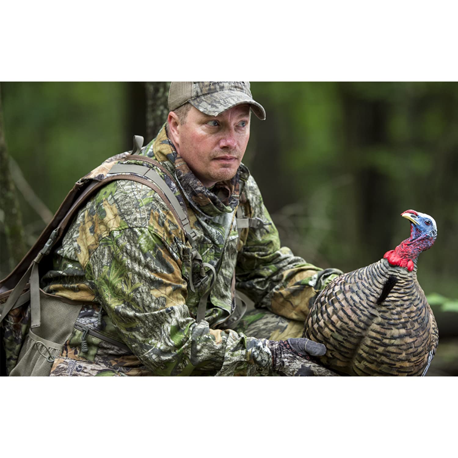 Avian-X LCD Quarter-Strut Jake with collapsible stake, quick setup in the field