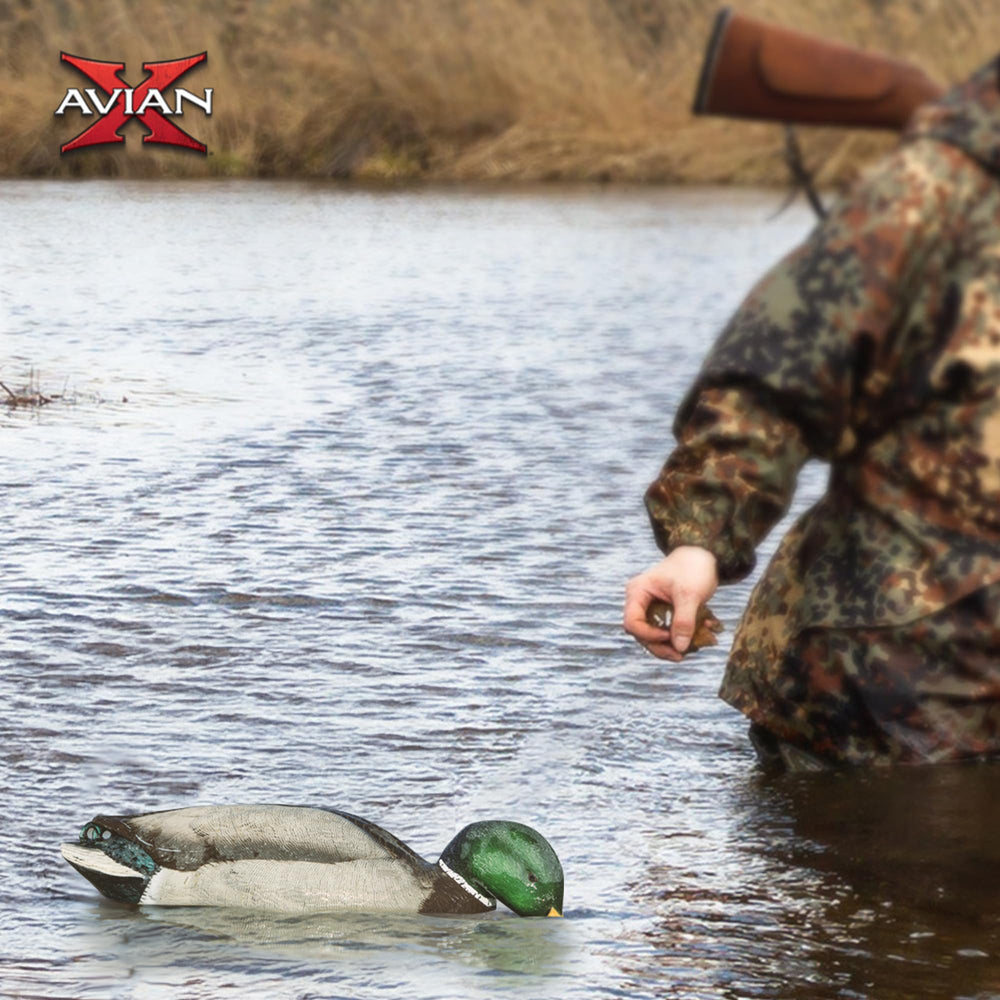 Avian-X decoys perform well in open water with convincing motion