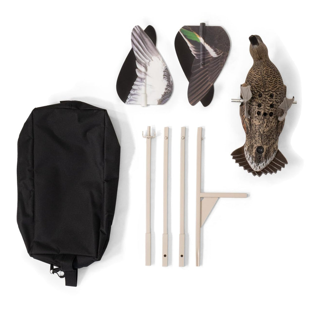 Avian-X protective carry bag keeps decoys organized for field use.