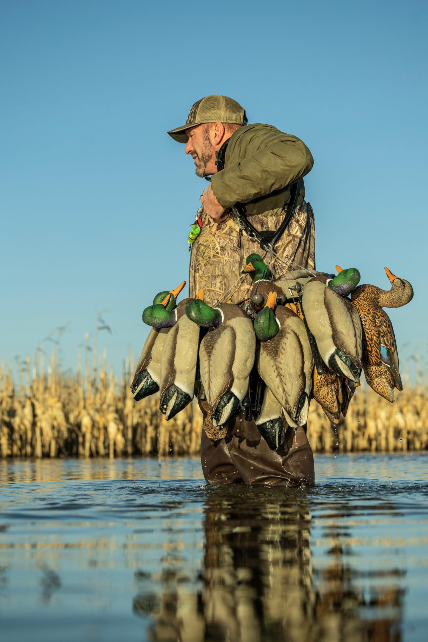 Secure and simple retrieval with Avian-X shoulder-loop Texas rig.