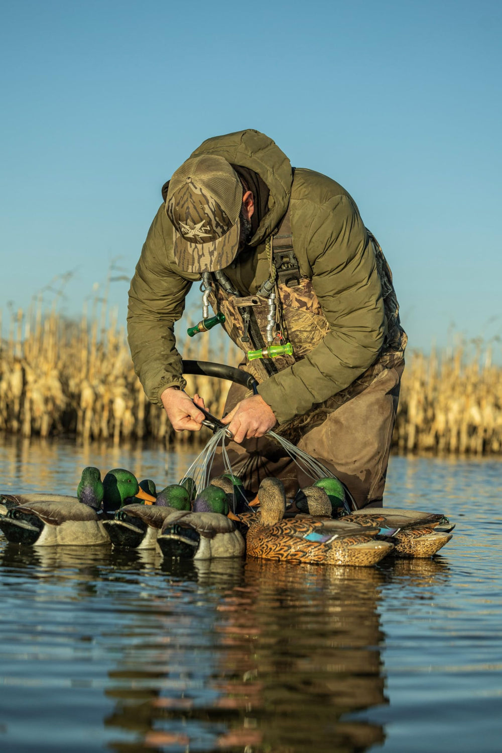 Tangle-free design by Avian-X Texas rig anchor reduces line snags.
