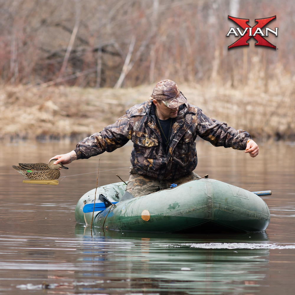 Avian X feeders: two drakes add motion and angles to your spread