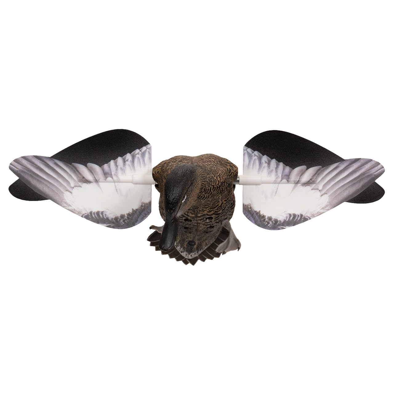 Avian-X Powerflight hen shows 360° wing spin at lifelike speed.