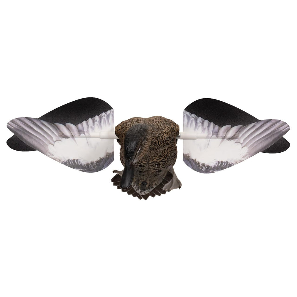 Avian-X Powerflight hen shows 360° wing spin at lifelike speed.