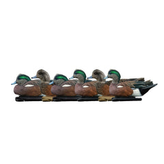 Avian-X Topflight Wigeon decoys on water with lifelike realism to attract wary ducks