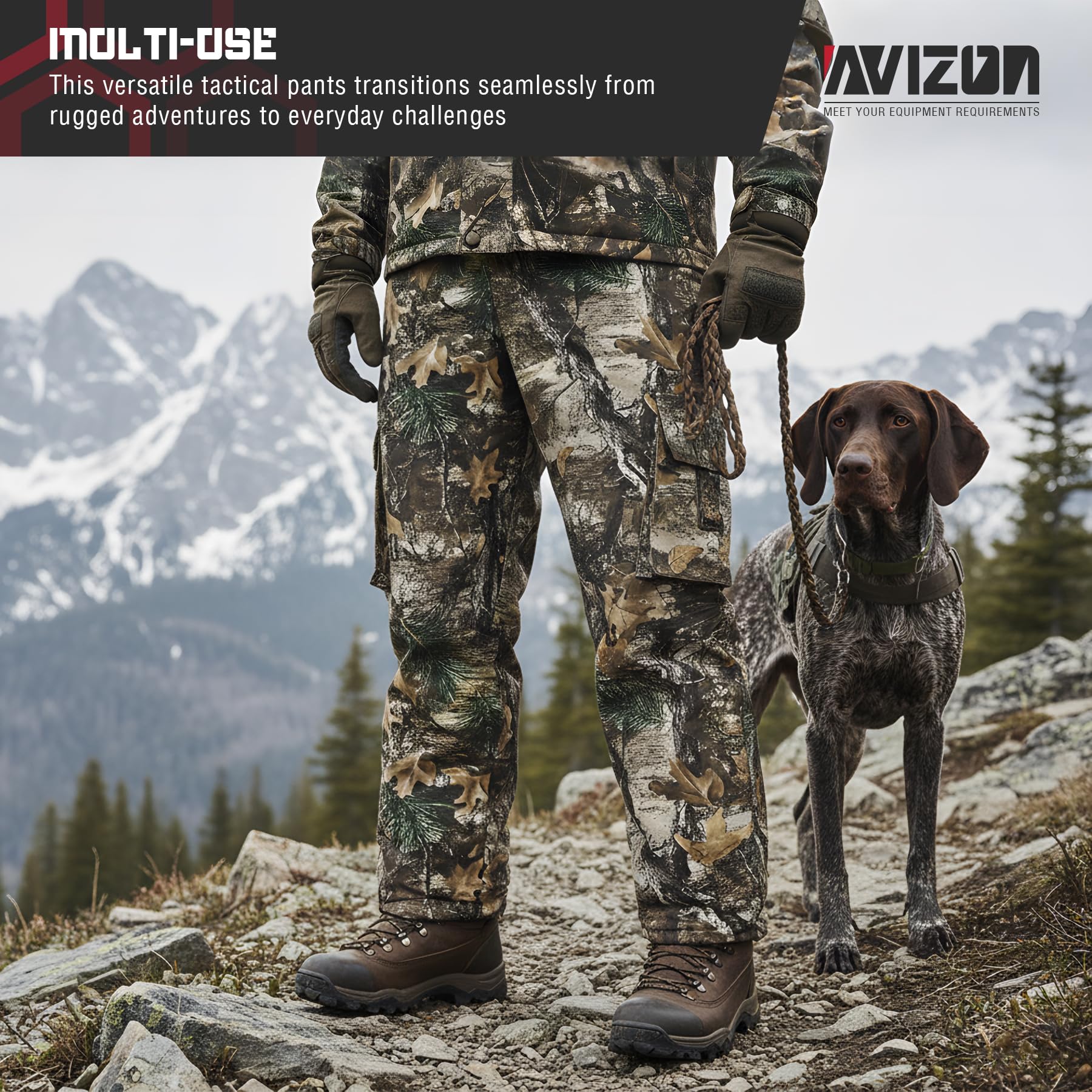 Avizon size range S to 4XL ensures a comfortable true-to-fit option