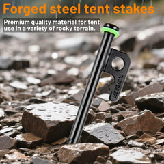 AVOFOREST fluorescent rings closeup improve night visibility for stakes