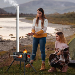 AVOFOREST tent stove portable design for easy camping setup