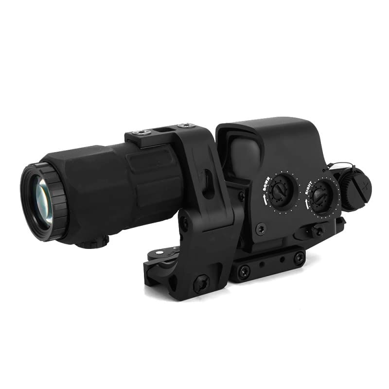 AWETHE FTC mount with flip-to-center supports rapid 3X to 1X transitions