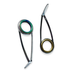 AWHZngE stainless steel ceramic eyelets reduce line friction for easier retrieval.