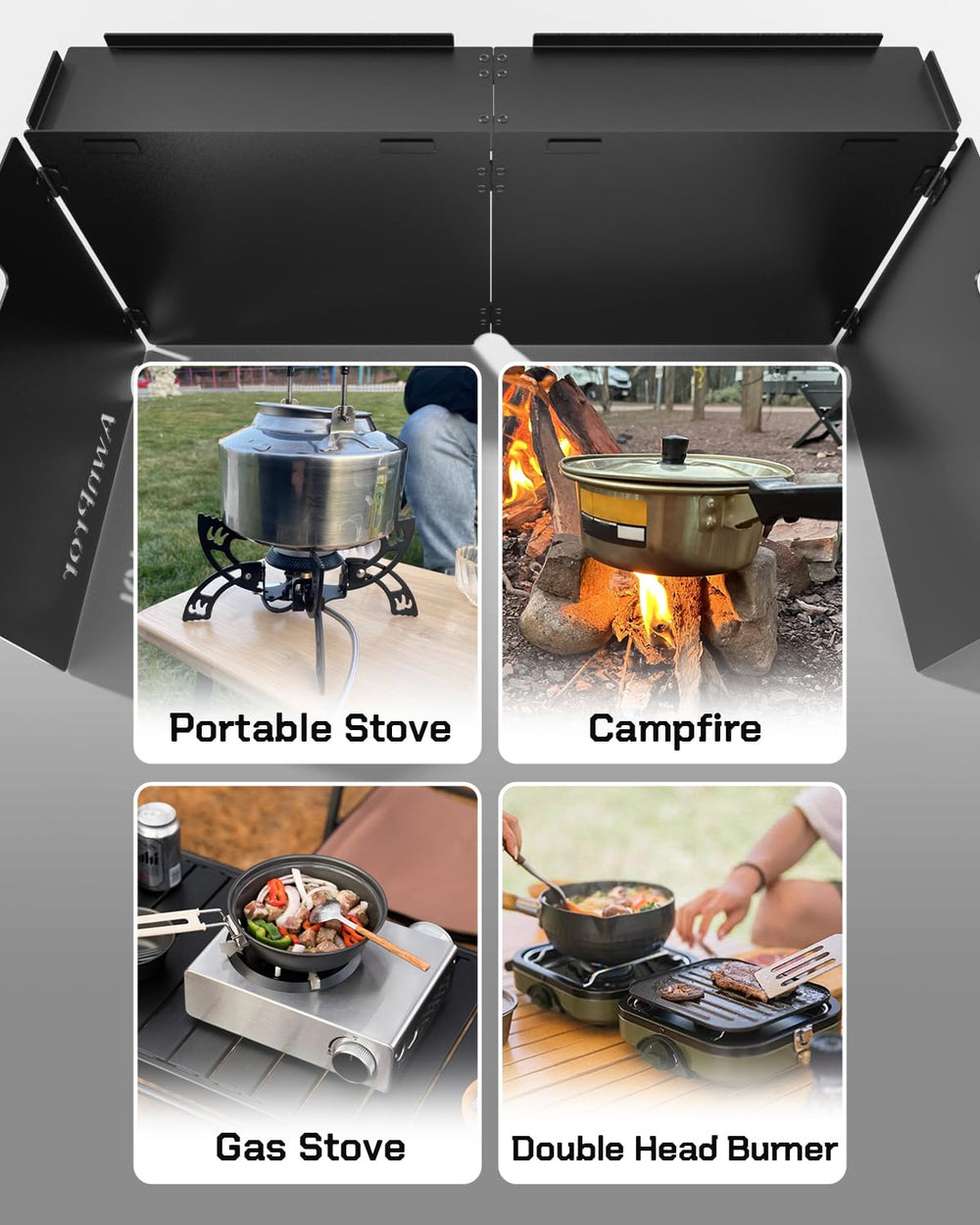 AwnPror four plate aluminum construction is durable and rigid in rugged use.