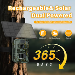 AXB trail camera solar panel keeps cameras powered for extended outdoor monitoring with minimal maintenance.