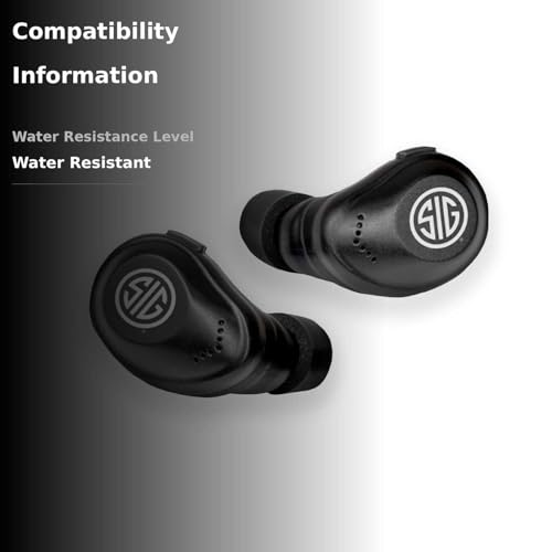 AXIL x SIG SAUER XCOR PRO Ear Buds Bluetooth 5.2 for music and calls