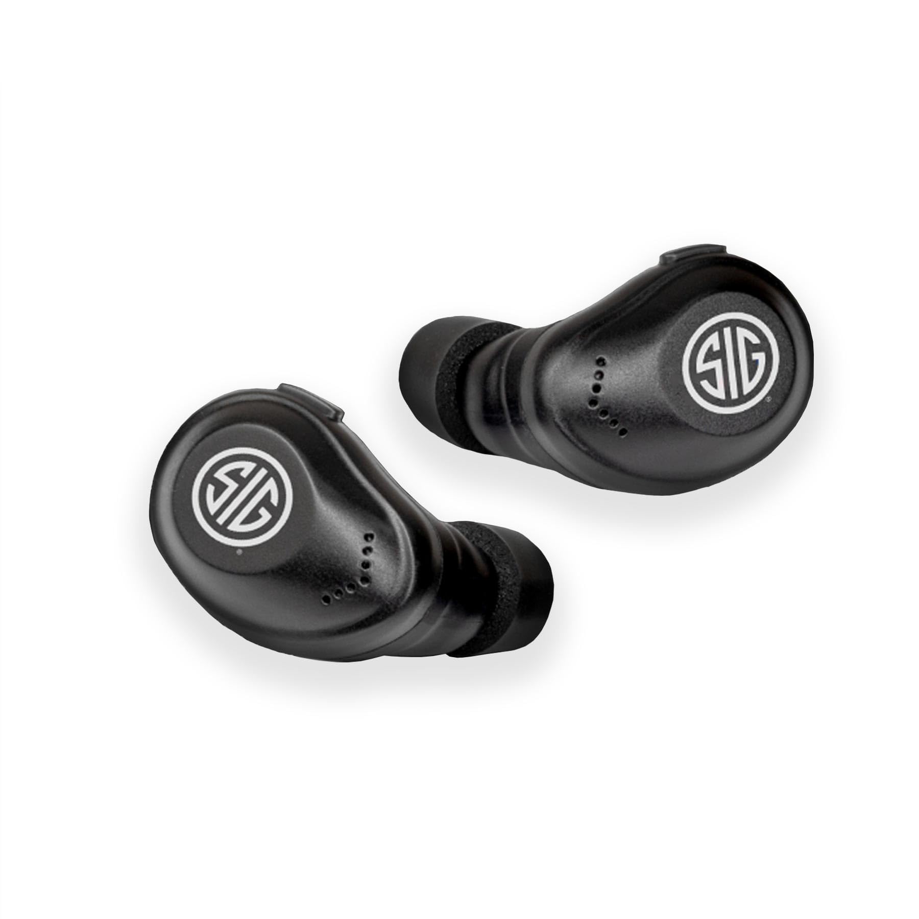 AXIL x SIG SAUER XCOR PRO Ear Buds case charging for extended use