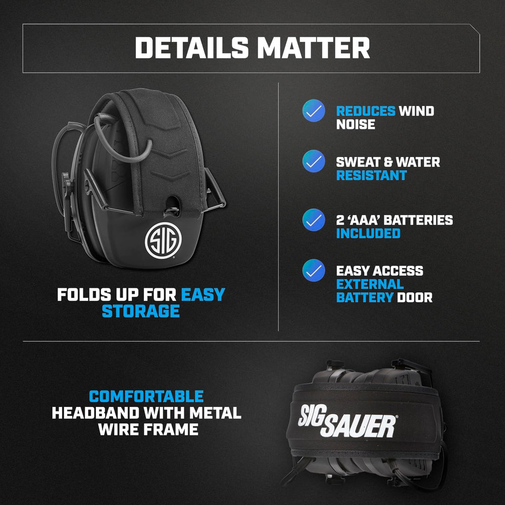 AXIL TRACKR Blu sound-activated compression in action for quick hearing protection