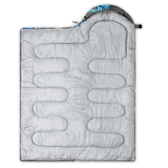Axolotl cool car sleeping bag blue opened blanket mode for lounging