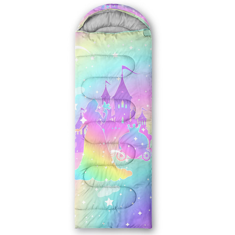 Axolotl Princess sleeping bag 3D print design adds kid-friendly appeal