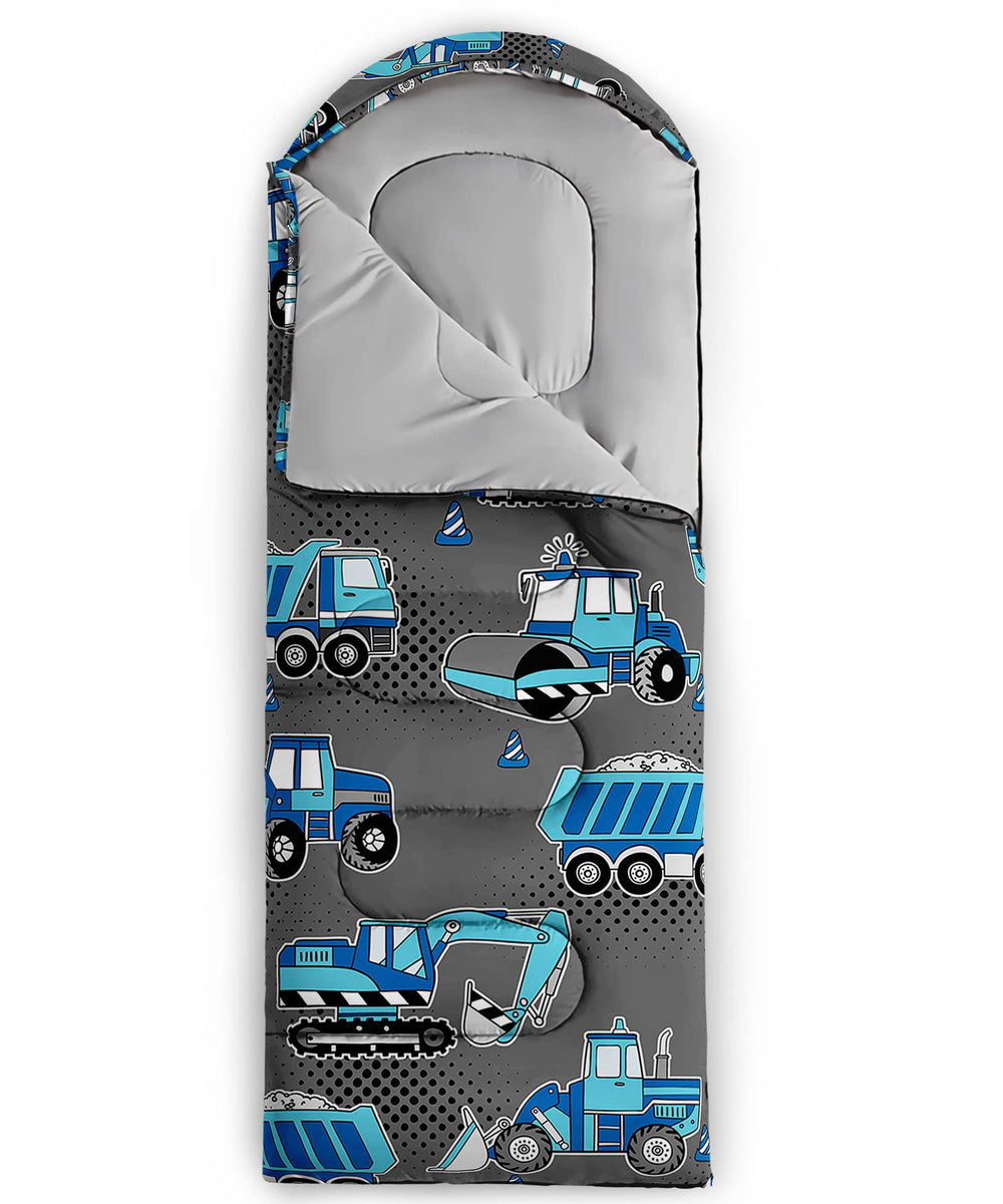 Axolotl sleeping bag easy care machine wash for busy families