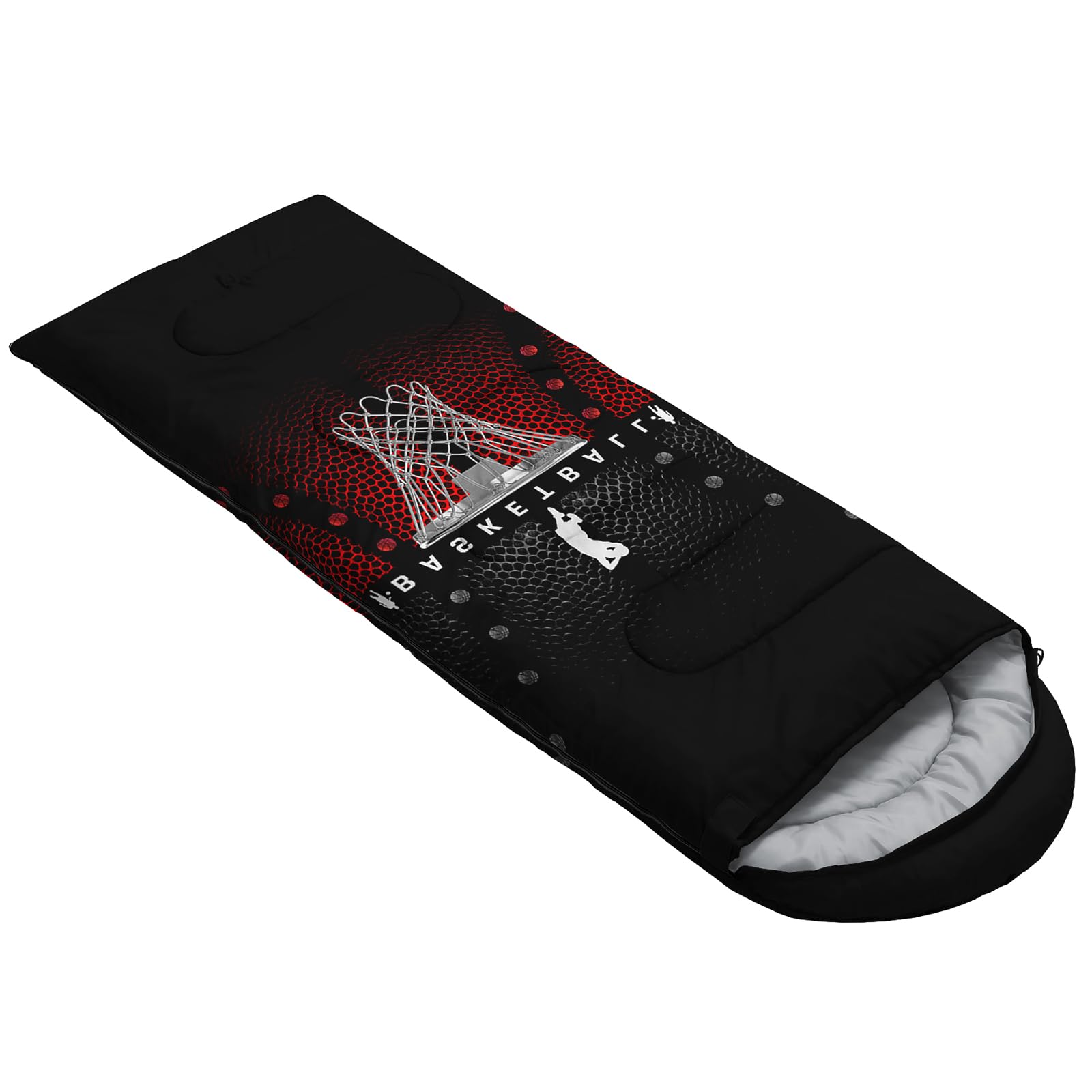 Axolotl sleeping bag easy to care with wipe-clean surface