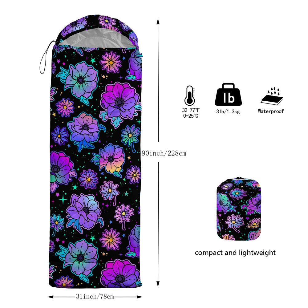 Axolotl sleeping bag inner padding offers comfortable rest in tents or indoors