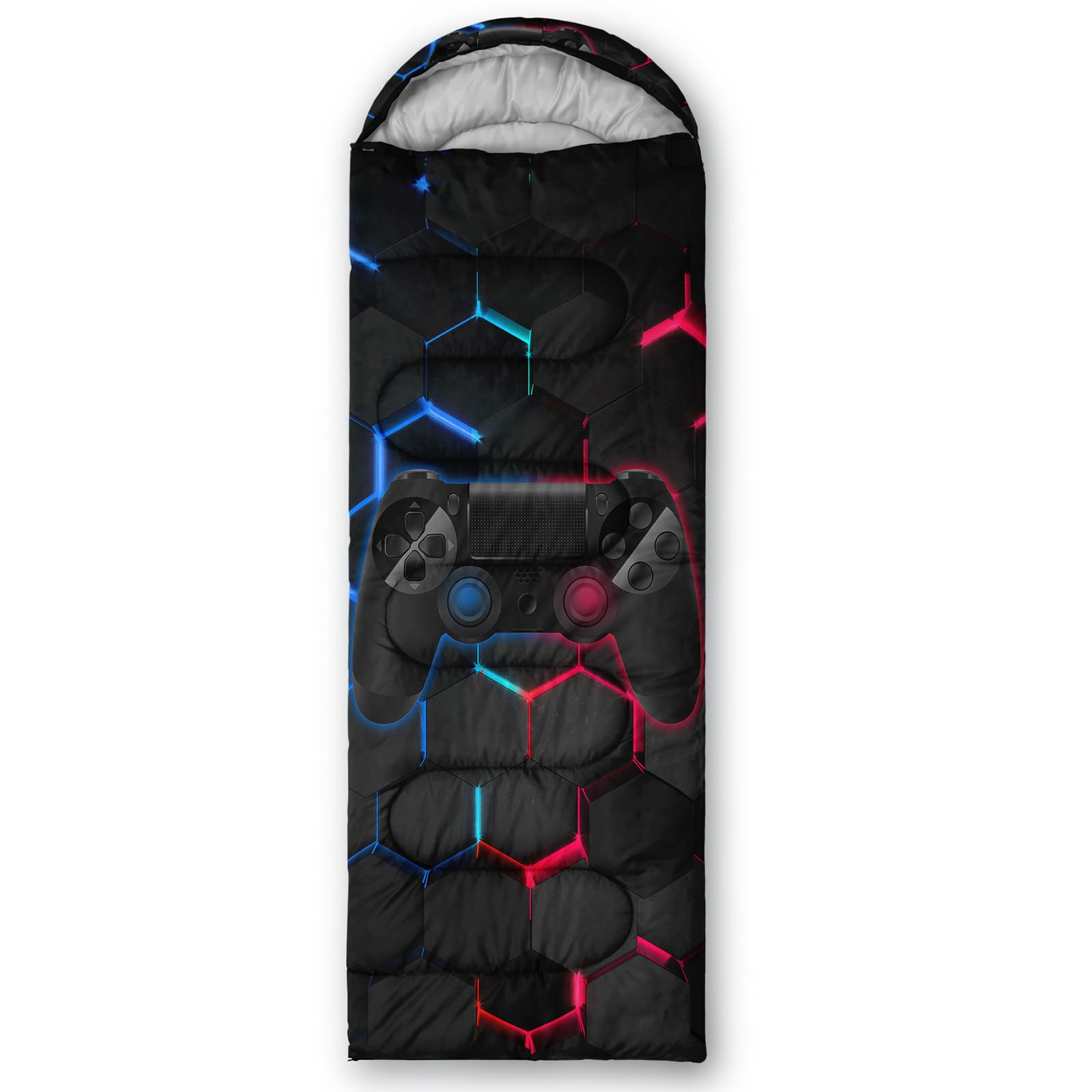 Axolotl sleeping bag weighs around 3 pounds for easy carrying
