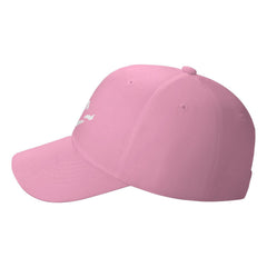 AXXOR pink Michigan map cap side view highlighting lightweight comfort
