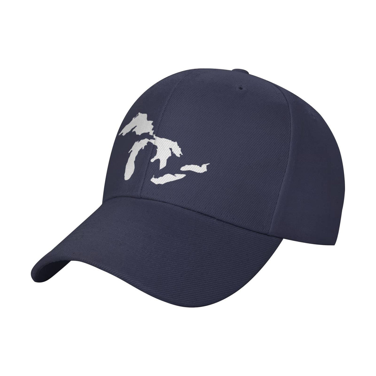 AXXOR Michigan map cap front view for casual daily wear.