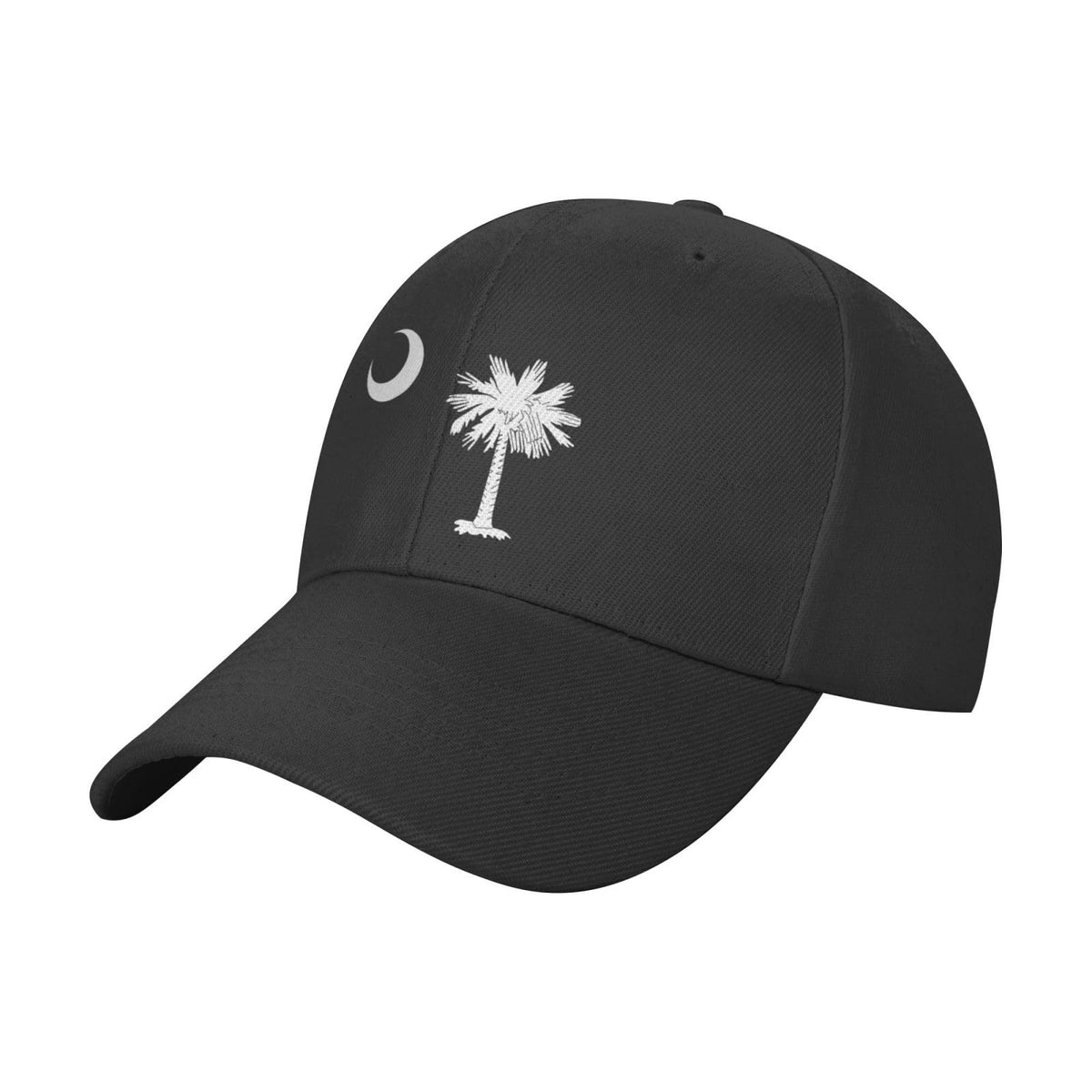AXXOR South Carolina Palmetto Trees hat front view, breathable everyday wear
