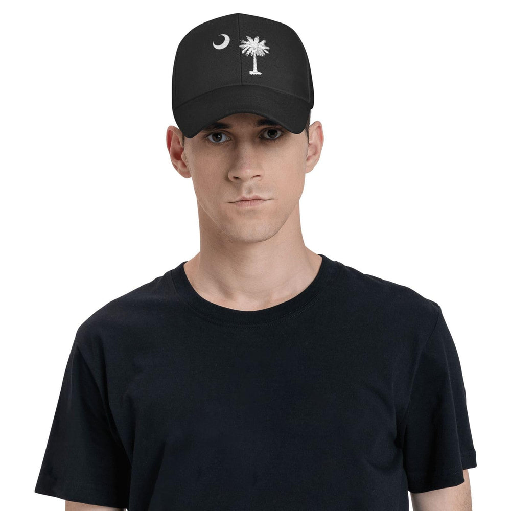 AXXOR Palmetto Trees hat outdoors, ready for casual outings