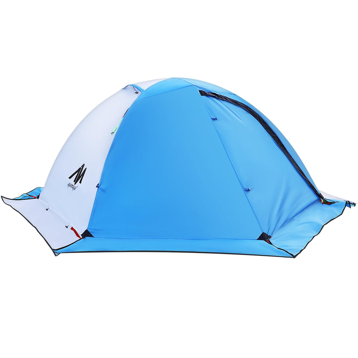 AYAMAYA 4-Season Tent exterior in blue, lightweight for backpacking.