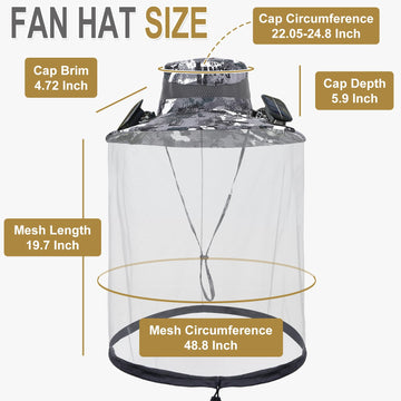 AYAMAYA Adjustable head circumference fits most men and women comfortably.