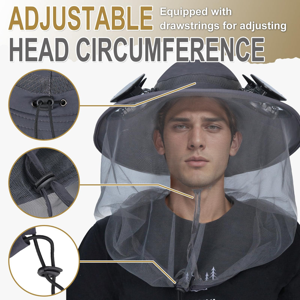 AYAMAYA Adjustable head circumference for a comfortable fit for all outdoor activities