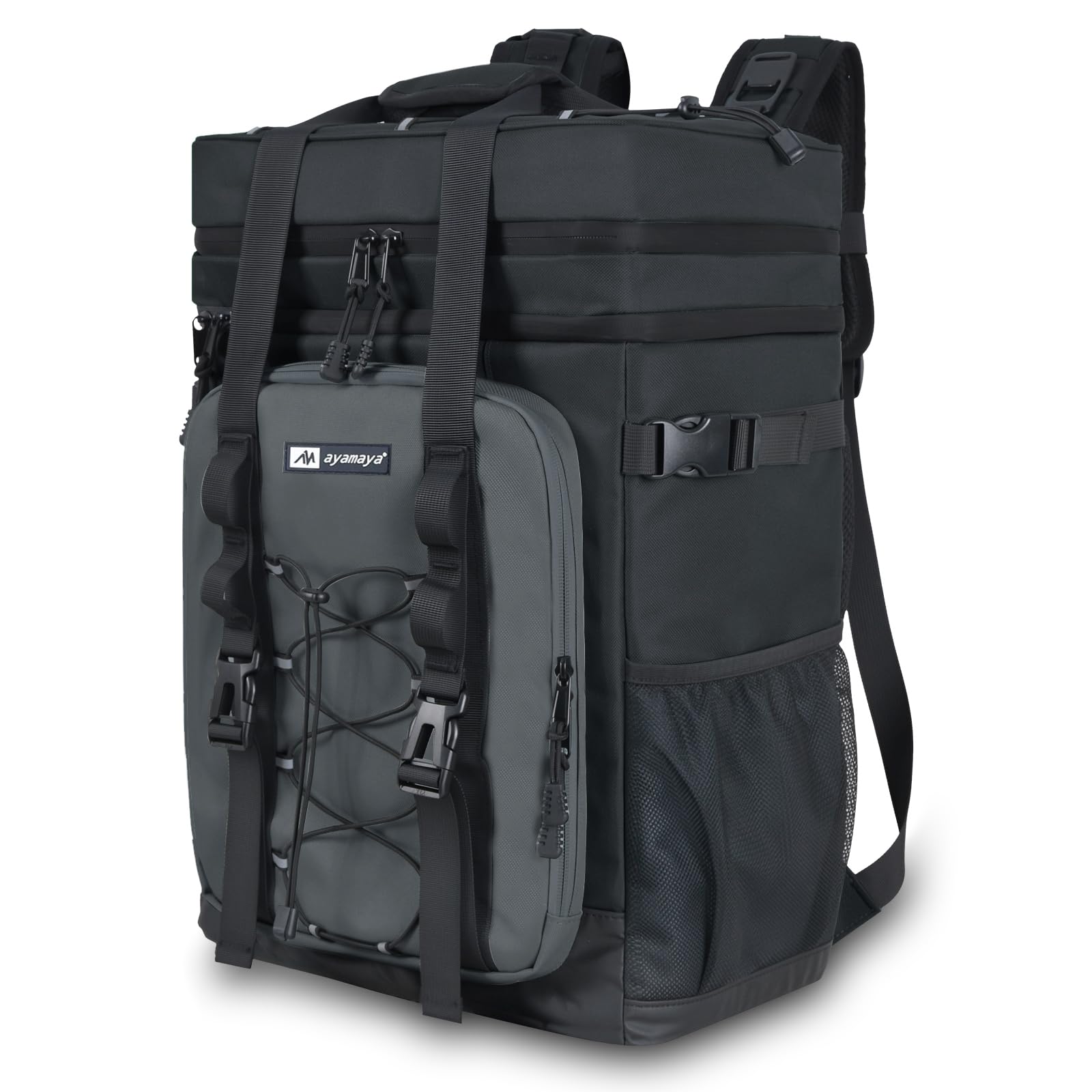 AYAMAYA Backpack Cooler with leakproof liner keeps liquids secure during travel.