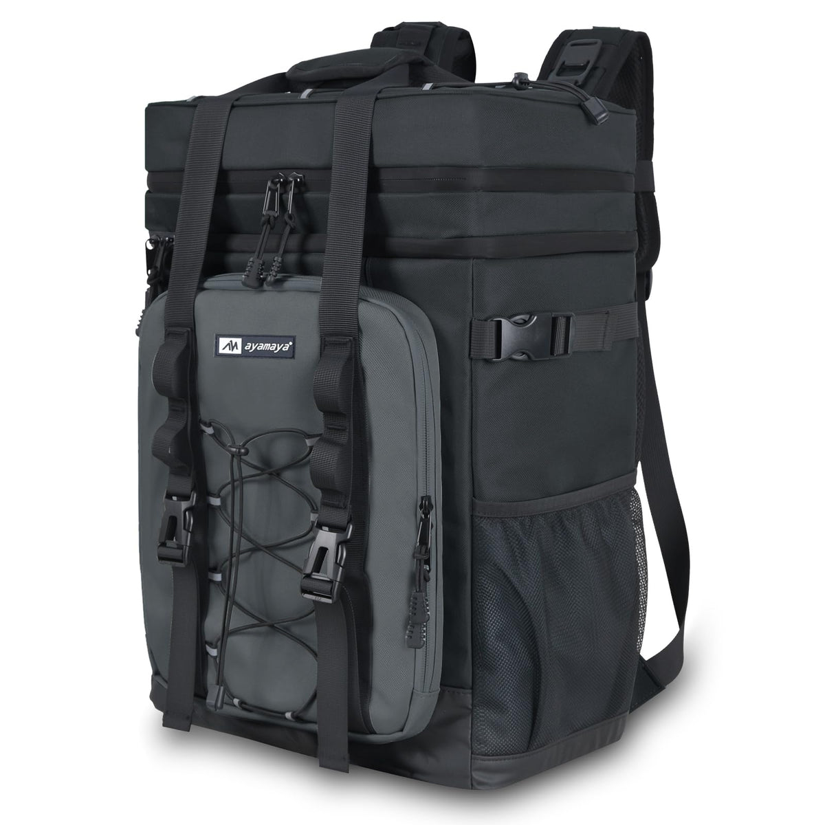 AYAMAYA Backpack Cooler with leakproof liner keeps liquids secure during travel.