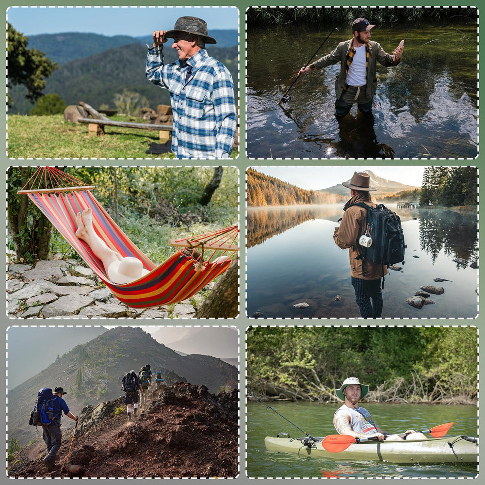 AYAMAYA versatile hat for fishing, gardening, and outdoor adventures.