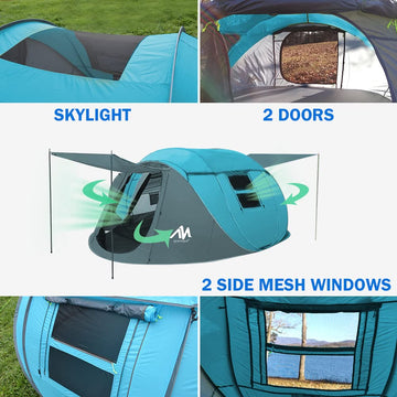 AYAMAYA reflective guylines enhance night-time visibility and safety.