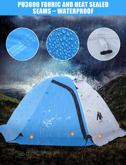 AYAMAYA inner wall uses breathable mesh to reduce condensation.
