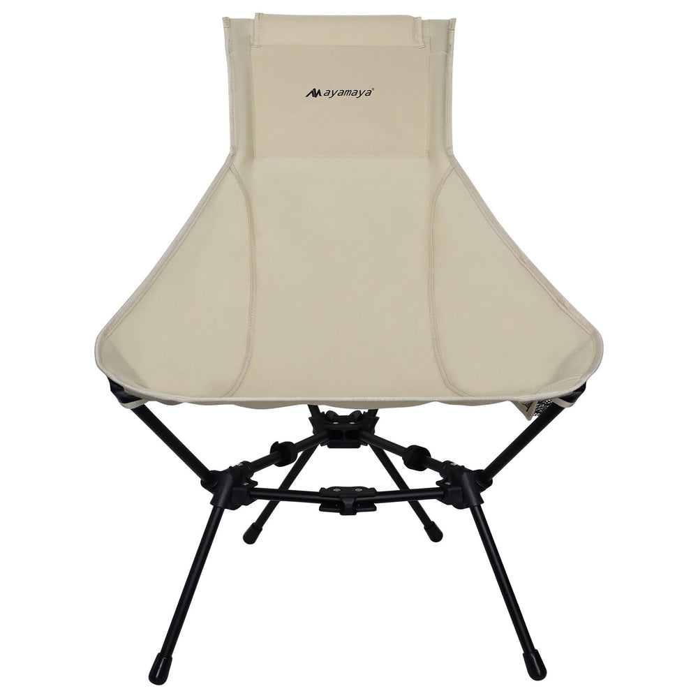 AYAMAYA Ultralight High Back Camping Chair in outdoor use at a campsite shows versatile seating.