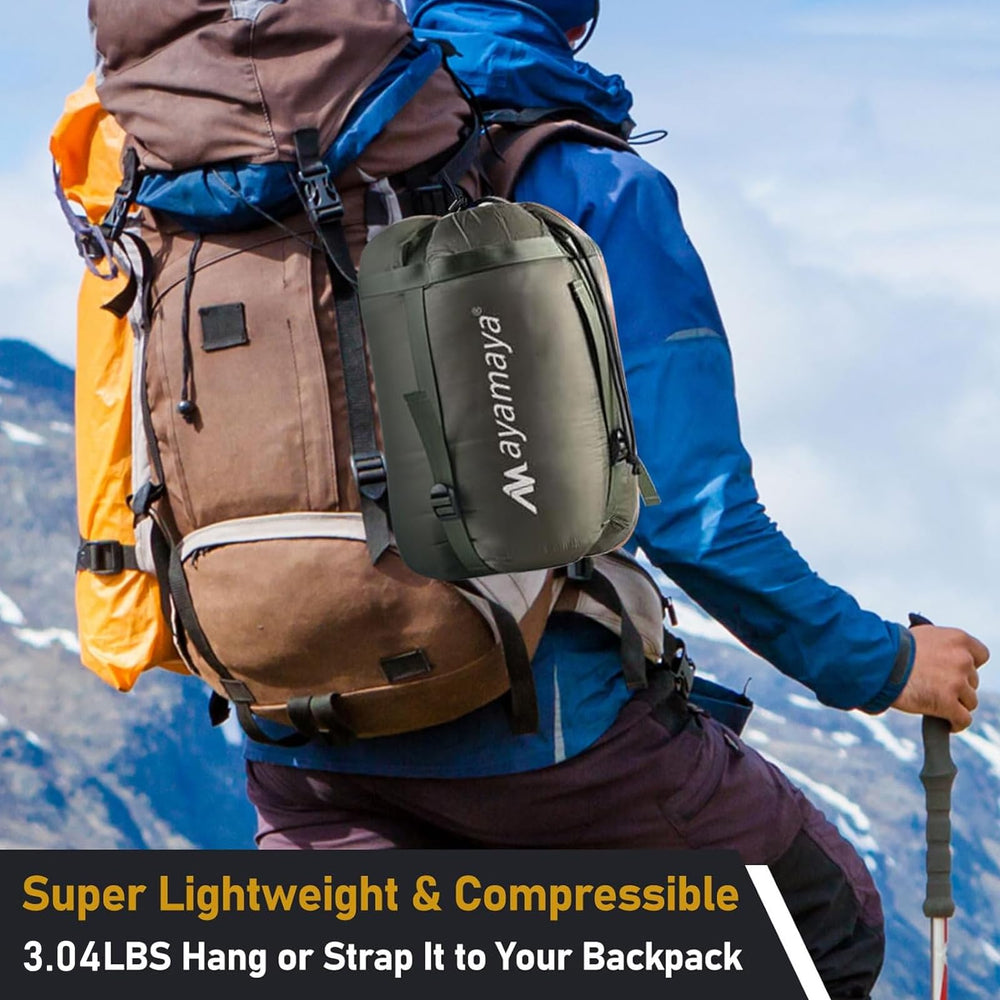 AYAMAYA 20D shell with DWR coating protection against light rain.