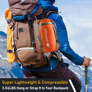 AYAMAYA underquilt suitable for four-season use on outdoor trips